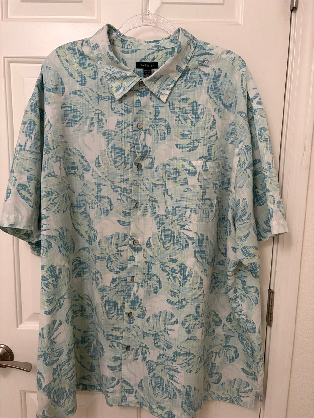 Men’s Big and Tall Tropical Shirt Size 3XL